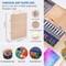Painting and drawing set professionally, this 85-piece art set includes a built-in wooden easel, two drawing pads, and art supplies in a portable wooden case.